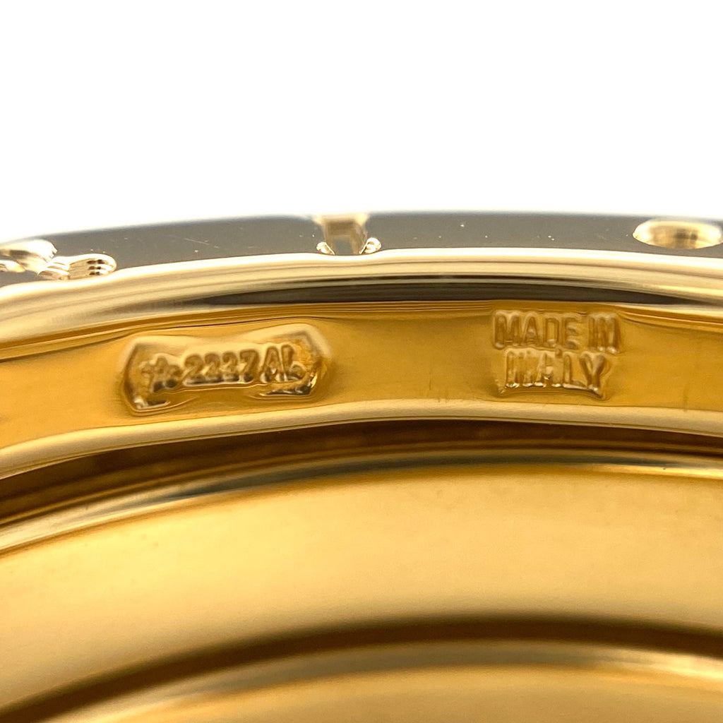 ブルガリ ビーゼロワン B-ZERO1 リング YGイエローゴールド 指輪 リング 12号 750 レディース 【中古】brjwl