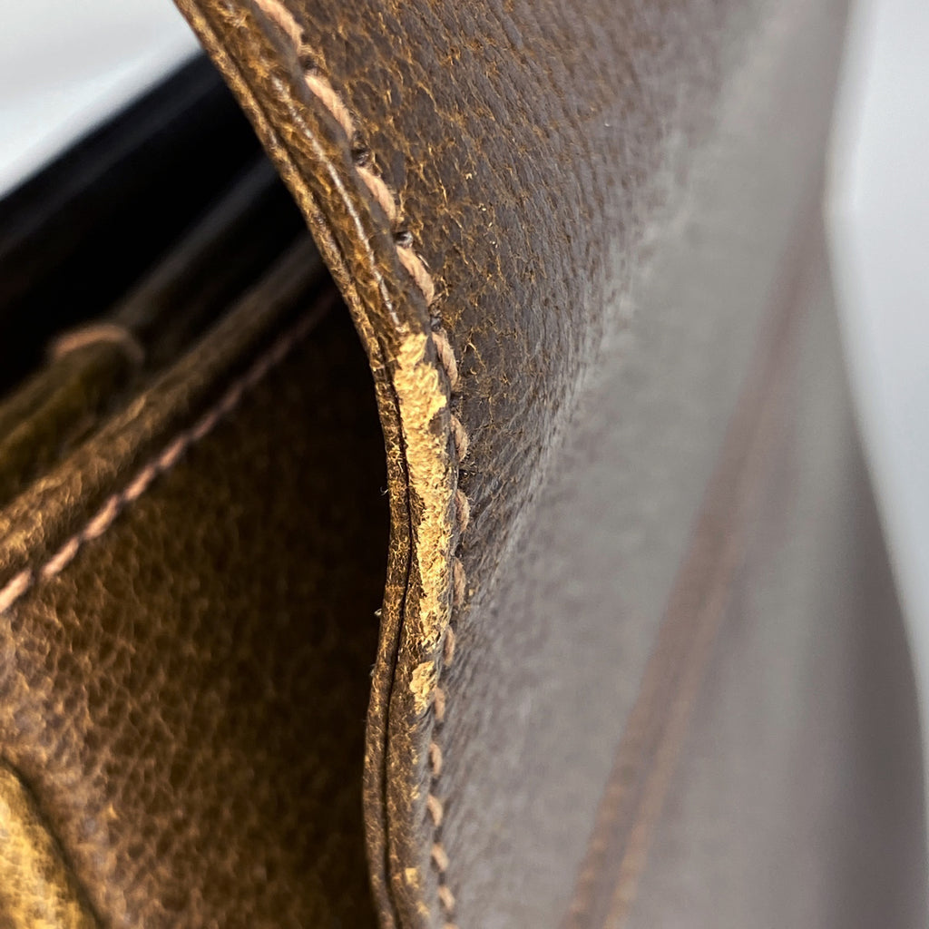 グッチ バンブー ハンドバッグ 2WAY ショルダーバッグ 竹 ハンドバッグ レザー ブラウン レディース 【中古】brbag