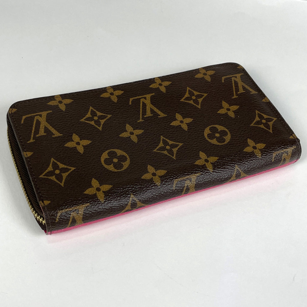 ルイ・ヴィトン ジッピーウォレット 2015年クリスマス限定品 ラウンドファスナー 長財布 モノグラム ブラウン マルチカラー M61360 レディース 【中古】brbag