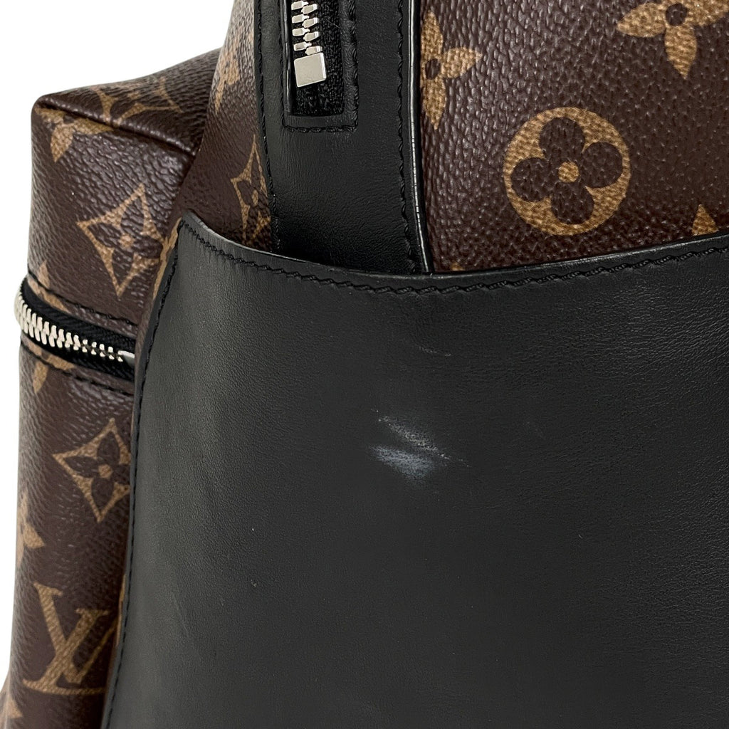 ルイ・ヴィトン ディスカバリー バッグパック リュック モノグラムマカサー ブラウン M46684 メンズ 【中古】brbag
