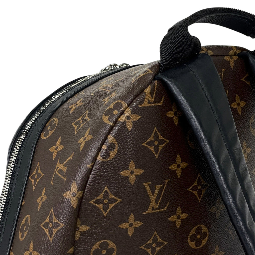 ルイ・ヴィトン ディスカバリー バッグパック リュック モノグラムマカサー ブラウン M46684 メンズ 【中古】brbag
