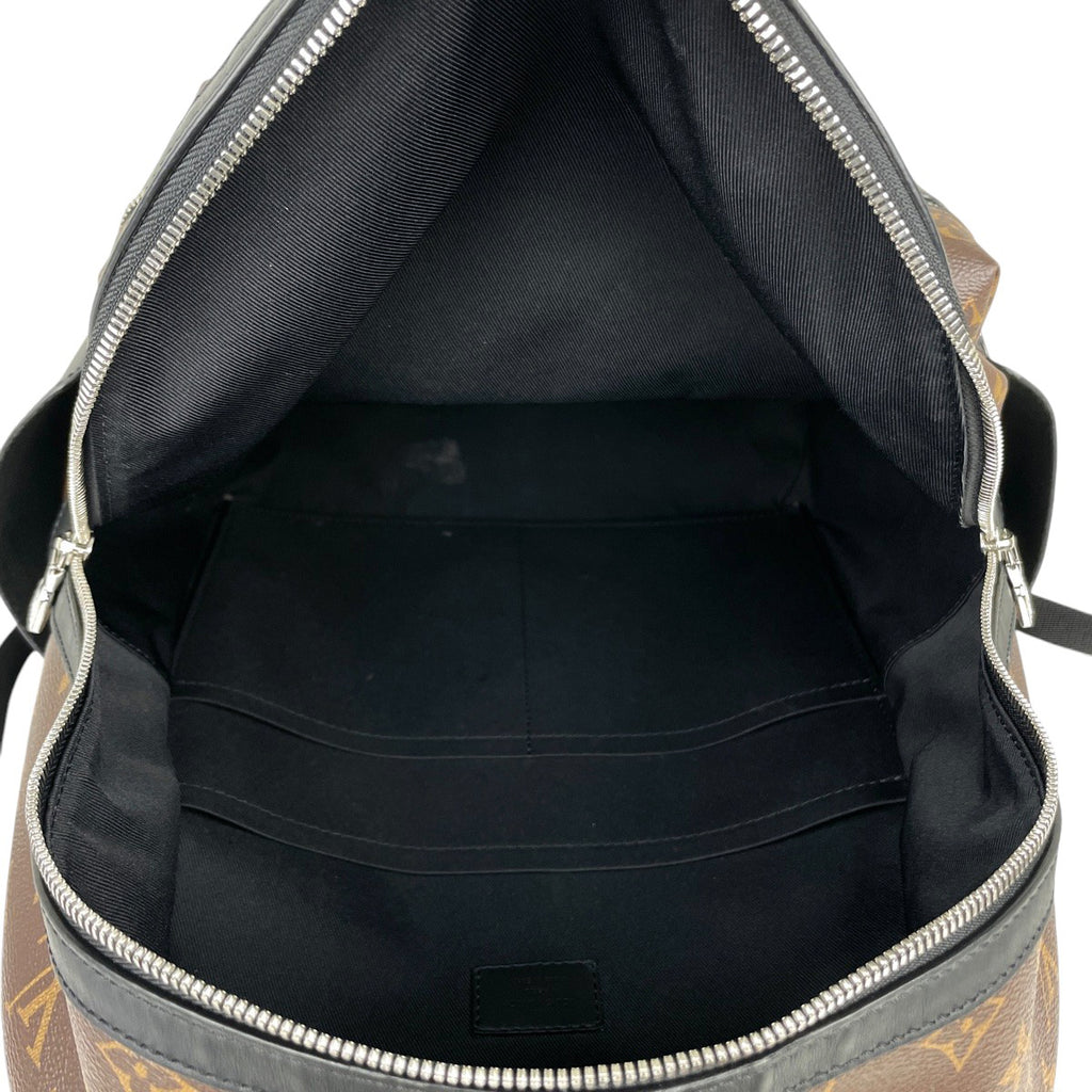 ルイ・ヴィトン ディスカバリー バッグパック リュック モノグラムマカサー ブラウン M46684 メンズ 【中古】brbag