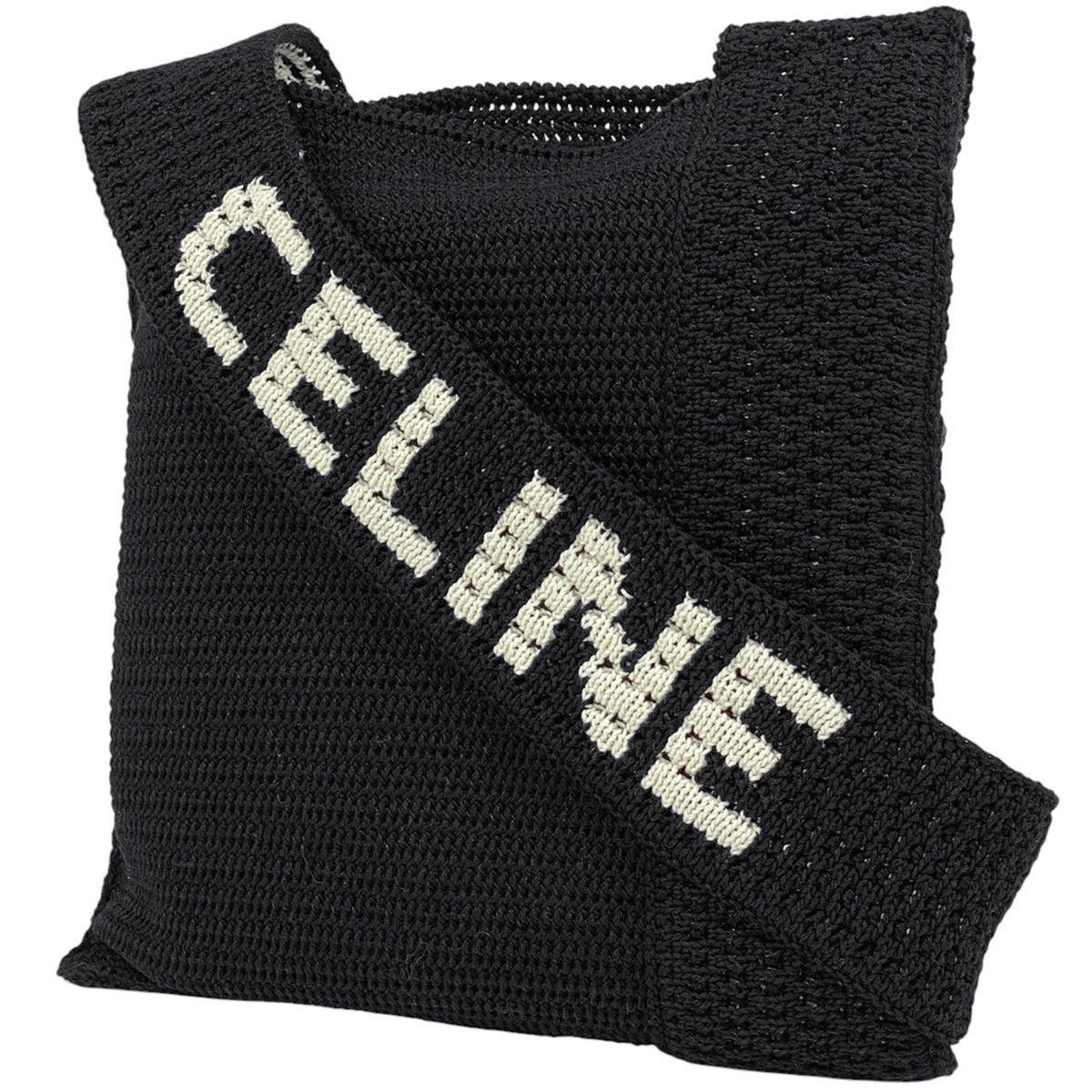 バイセル公式】セリーヌ ロゴ ショルダーバッグ クロシェ