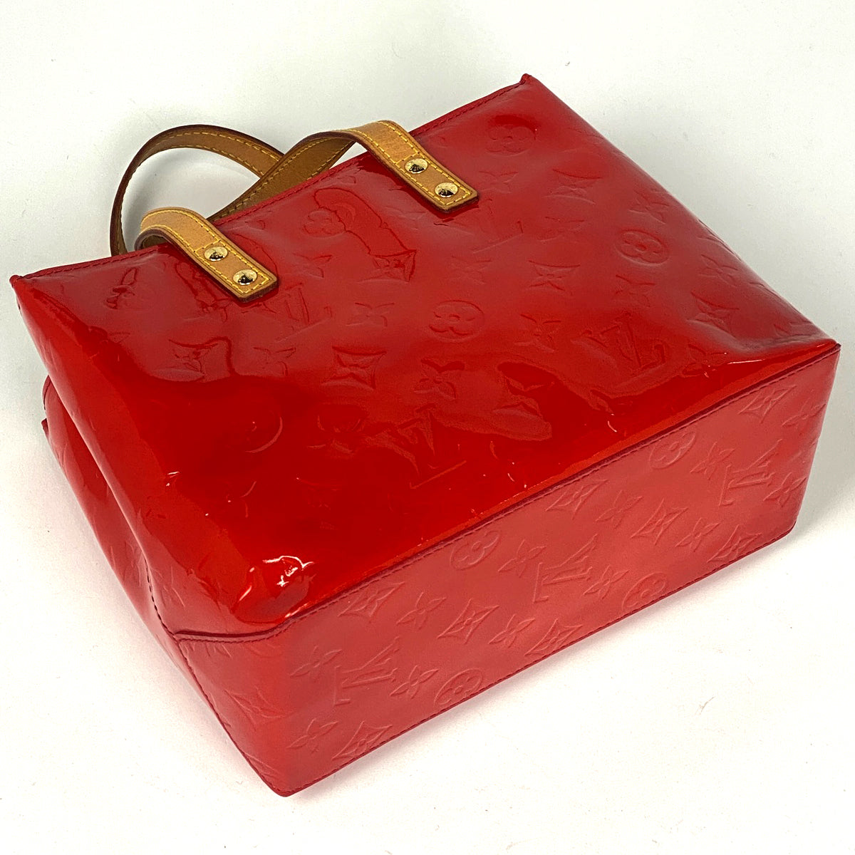 バイセル公式】ルイ・ヴィトン リード PM トートバッグ エナメル