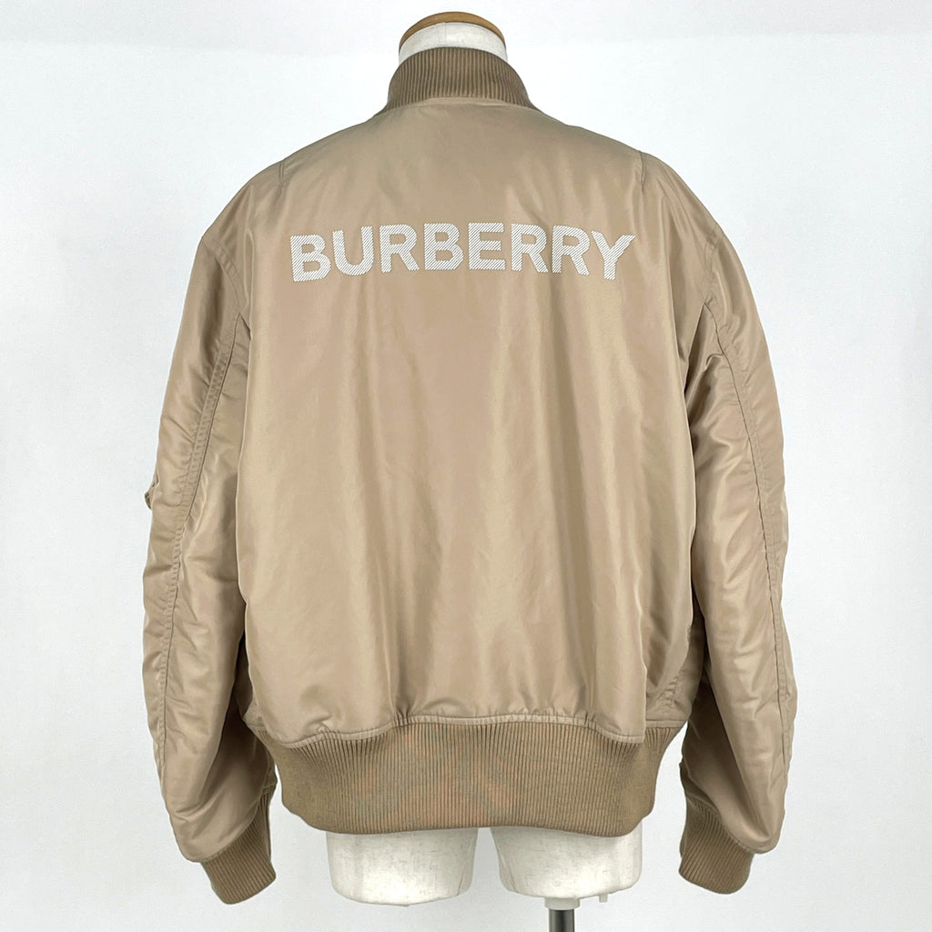 バーバリー ロゴ ブルゾン アウター ブルゾン ベージュ メンズ 【中古】brapp