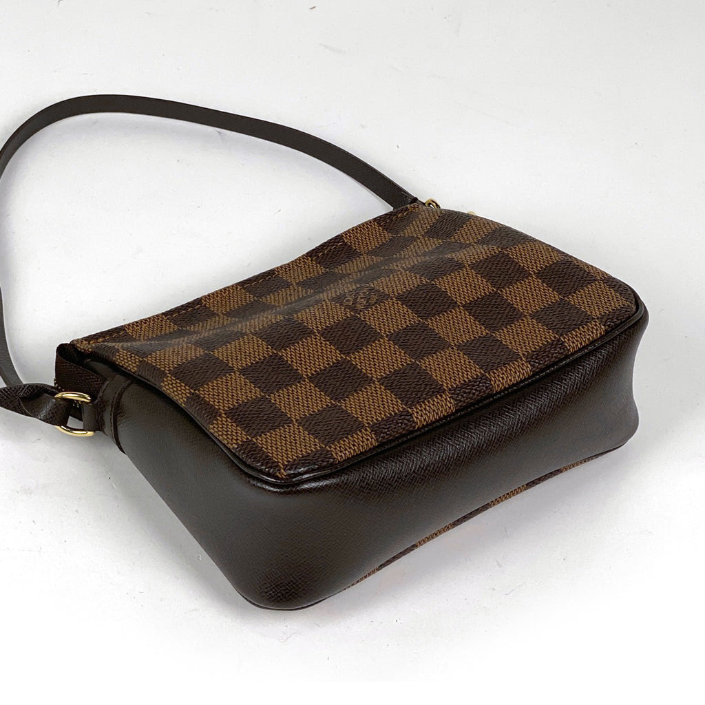 ルイ・ヴィトン トゥルース メイクアップ メイク コスメ 化粧ポーチ ダミエ ブラウン N51982 レディース 【中古】brbag