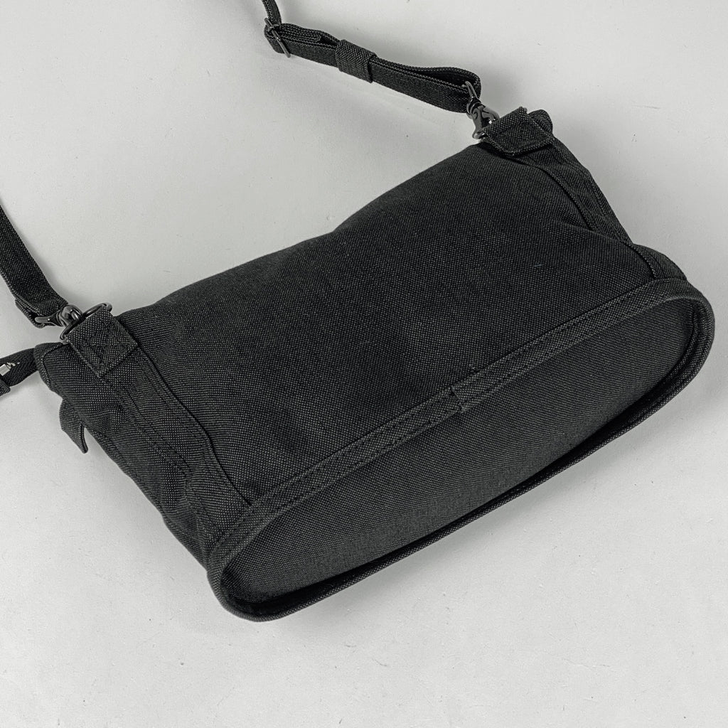 ポーター スモーキー ショルダーバッグ 斜め掛け コーデュラダック ショルダーバッグ ファブリック ブラック メンズ 【中古】brbag
