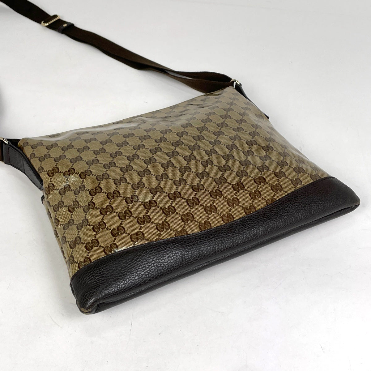 バイセル公式】グッチ GG柄 ショルダーバッグ 斜め掛け