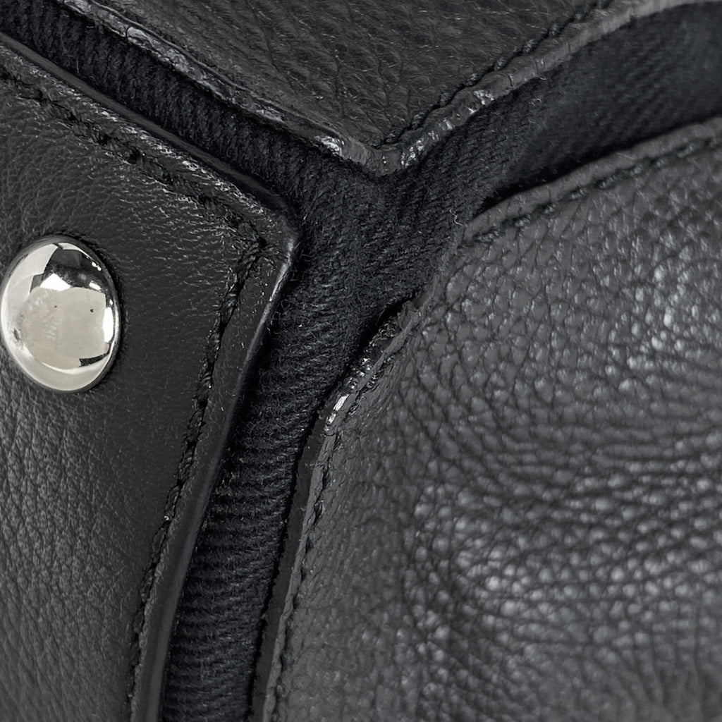 イヴ・サンローラン ミューズトゥ ハンドバッグ 手提げ ハンドバッグ レザー ブラック 229680 レディース 【中古】brbag