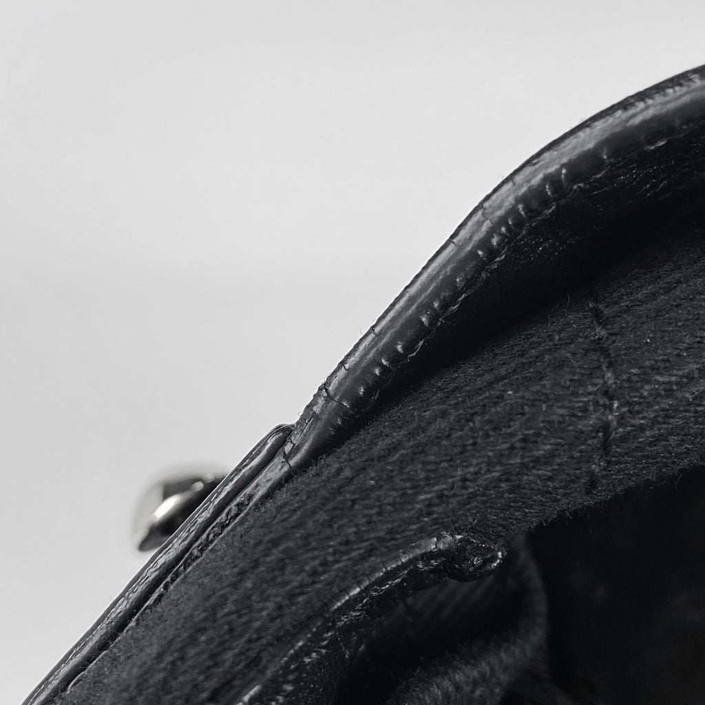 イヴ・サンローラン ミューズトゥ ハンドバッグ 手提げ ハンドバッグ レザー ブラック 229680 レディース 【中古】brbag