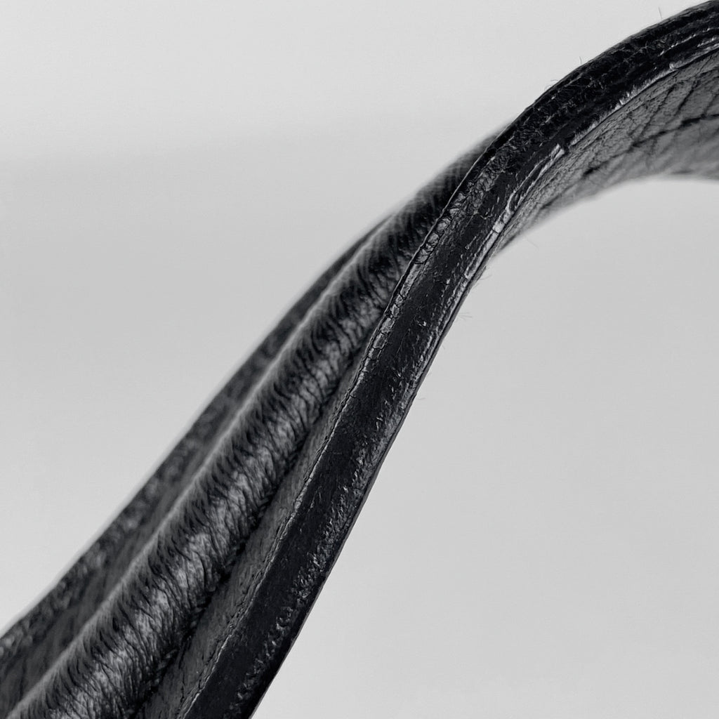 イヴ・サンローラン ミューズトゥ ハンドバッグ 手提げ ハンドバッグ レザー ブラック 229680 レディース 【中古】brbag