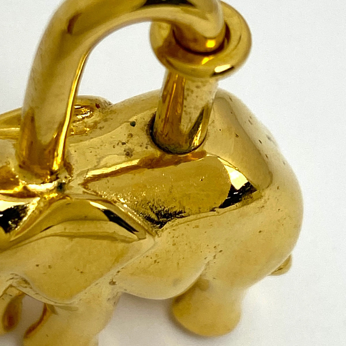 バイセル公式】エルメス エレファントモチーフ バッグチャーム