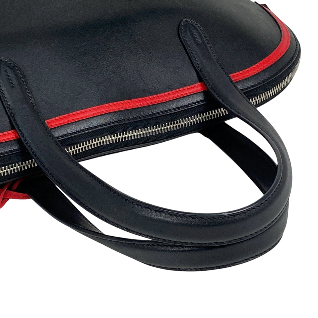 エルメス トランザット セーラー ハンドバッグ ツートン トートバッグ ハンドバッグ ブラック D レディース 【中古】brbag