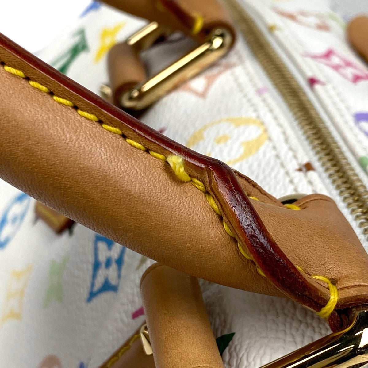 ルイヴィトン スピーディ30 モノグラム ボストンバッグ ヌメ革 PVC ルイ・ヴィトン LOUIS VUITTON モノグラム スピーディー30