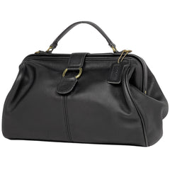 コーチ ロゴ ハンドバッグ 2WAY ショルダーバッグ ドクターバッグ オールドコーチ 0314 121 ハンドバッグ レザー ブラック レディース 【中古】brbag