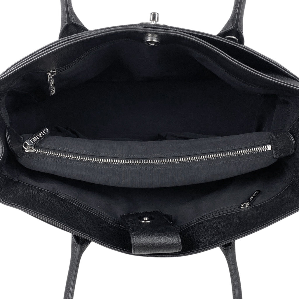 シャネル エグゼクティブライン トートバッグ ココマーク トートバッグ レザー ブラック A15206 レディース 【中古】brbag