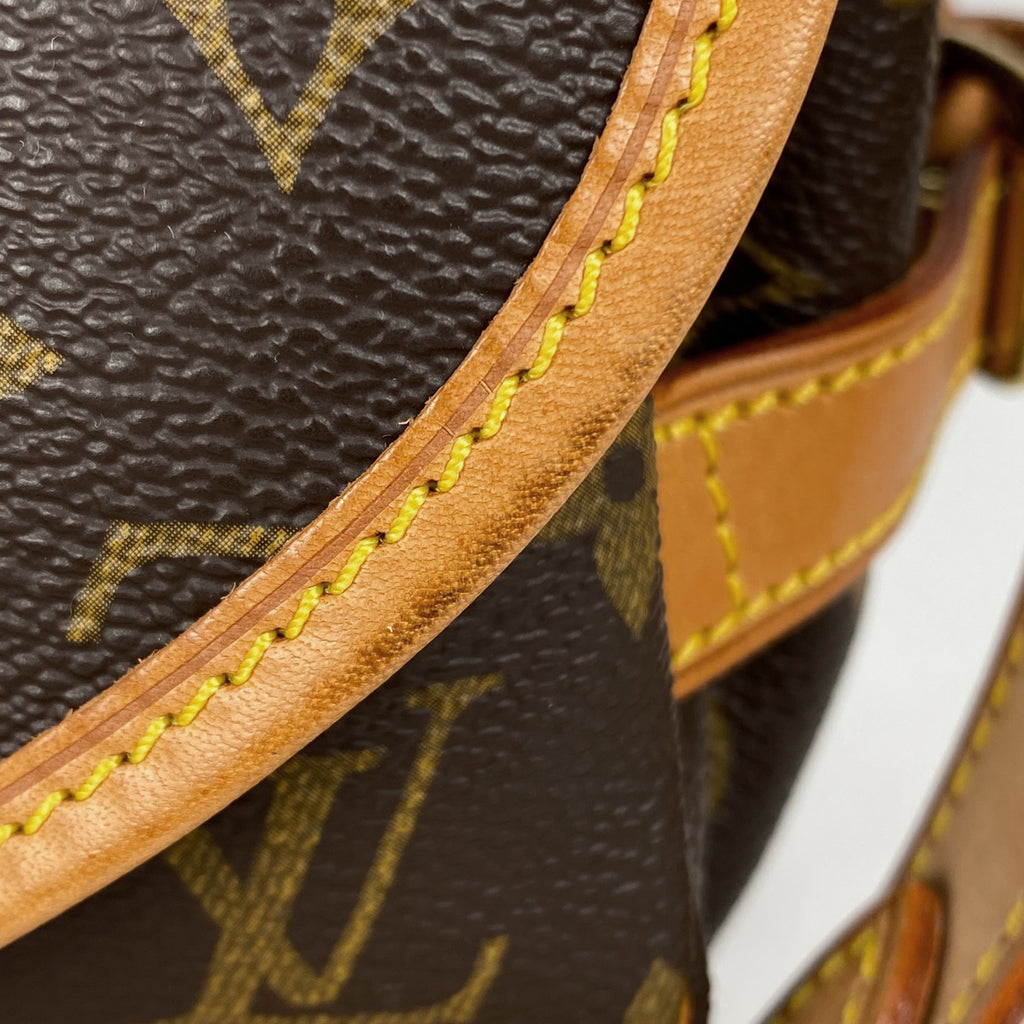 ルイ・ヴィトン ソミュール 30 斜め掛け ショルダーバッグ モノグラム ブラウン M42256 レディース 【中古】brbag