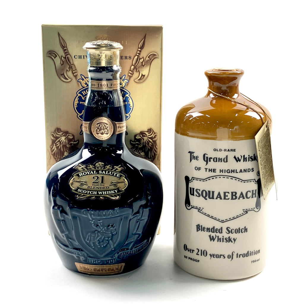 2本 シーバスブラザーズ ウシュクベ 700ml ウイスキー セット 【古酒】liqbb