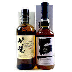 【東京都内限定お届け】 2本 ニッカ 若鶴酒造 700ml ウイスキー セット 【古酒】liqbb