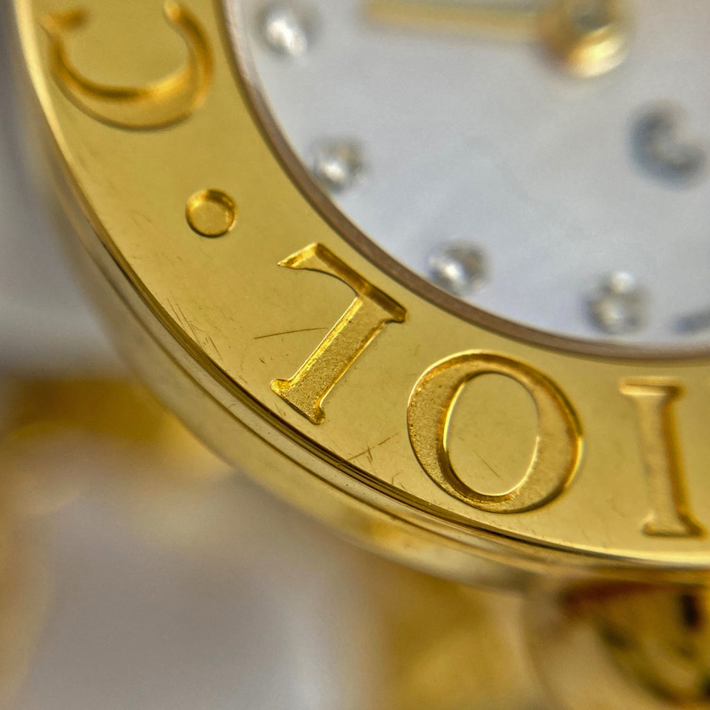 シャリオール サントロペ 028/2 腕時計 SS GP クォーツ レディース 【中古】wtcbb