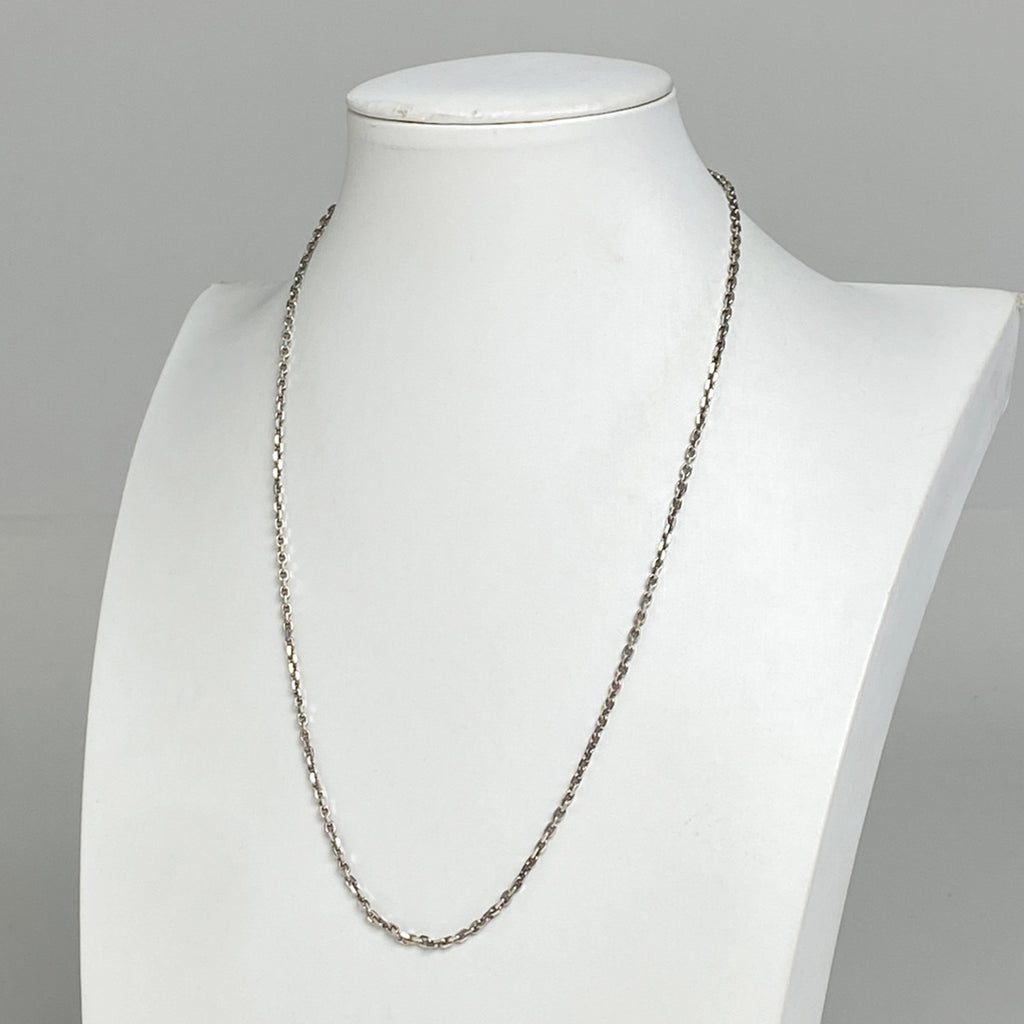 エルメス チェーン ネックレス シルバー925 シルバー レディース 【中古】bracc