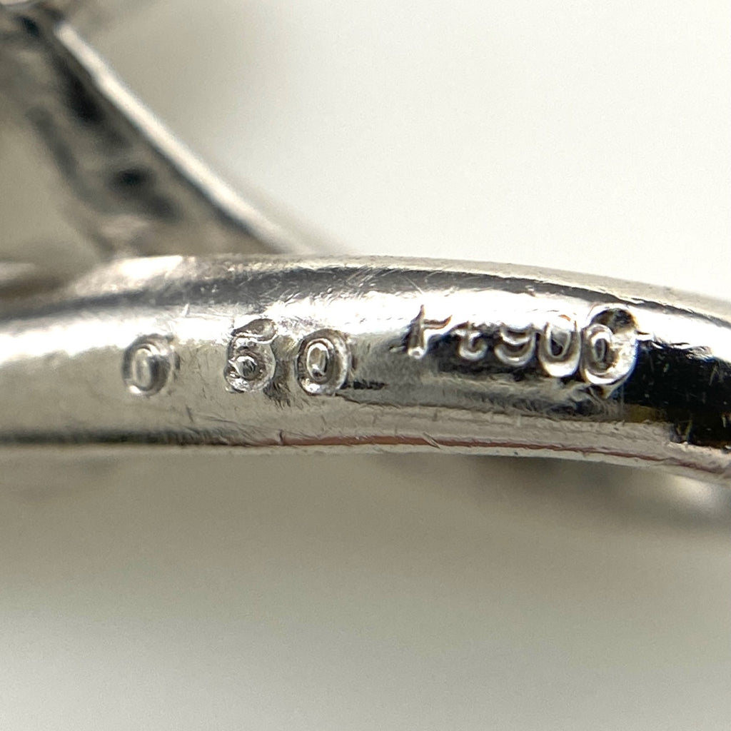 フラワーモチーフ ペンダントトップ プラチナ メレダイヤ 花 ペンダントトップ Pt900 ダイヤモンド レディース 【中古】nbjwl
