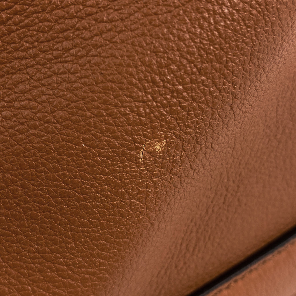 バーバリー ロゴ トートバッグ ショルダーバッグ トートバッグ レザー ブラウン レディース 【中古】brbag