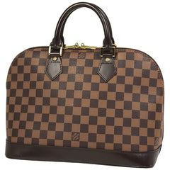 ルイ・ヴィトン アルマ 手提げ 通勤鞄 ハンドバッグ ダミエ ブラウン N51131 レディース 【中古】brbag