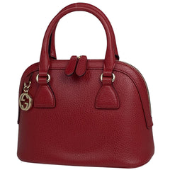 グッチ インターロッキングG ハンドバッグ 2WAY ショルダーバッグ ハンドバッグ レザー レッド 449661 レディース 【中古】brbag