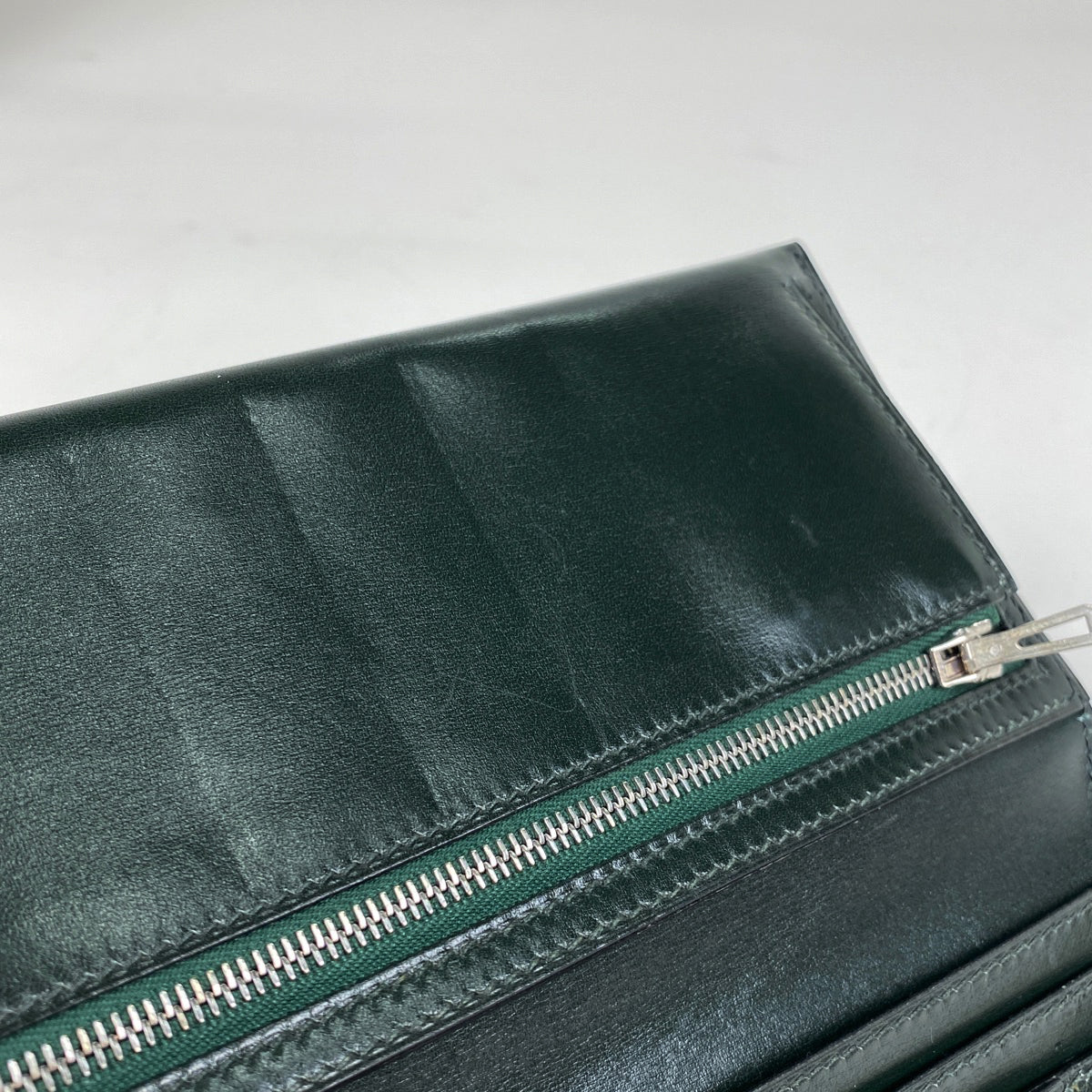 バイセル公式】エルメス ベアン クラシック Hロゴ 長財布 ボックス