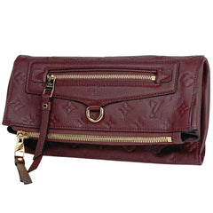 ルイ・ヴィトン ペティヤント セカンドバッグ クラッチバッグ モノグラムアンプラント フラム(ボルドー) M93428 レディース 【中古】brbag