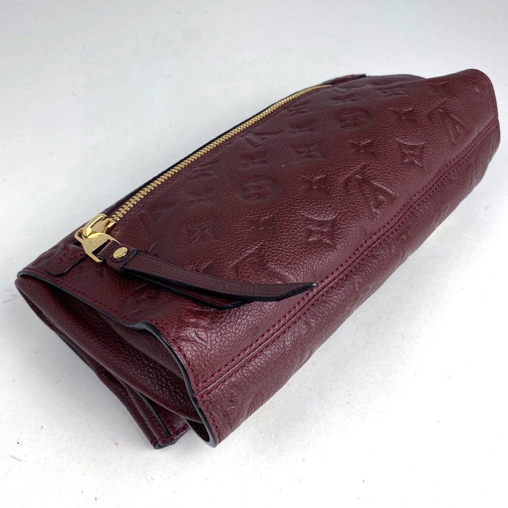 ルイ・ヴィトン ペティヤント セカンドバッグ クラッチバッグ モノグラムアンプラント フラム(ボルドー) M93428 レディース 【中古】brbag