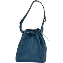 ルイ・ヴィトン プチノエ 肩掛け ワンショルダー 巾着型 ショルダーバッグ エピ トレドブルー M44105 レディース 【中古】brbag