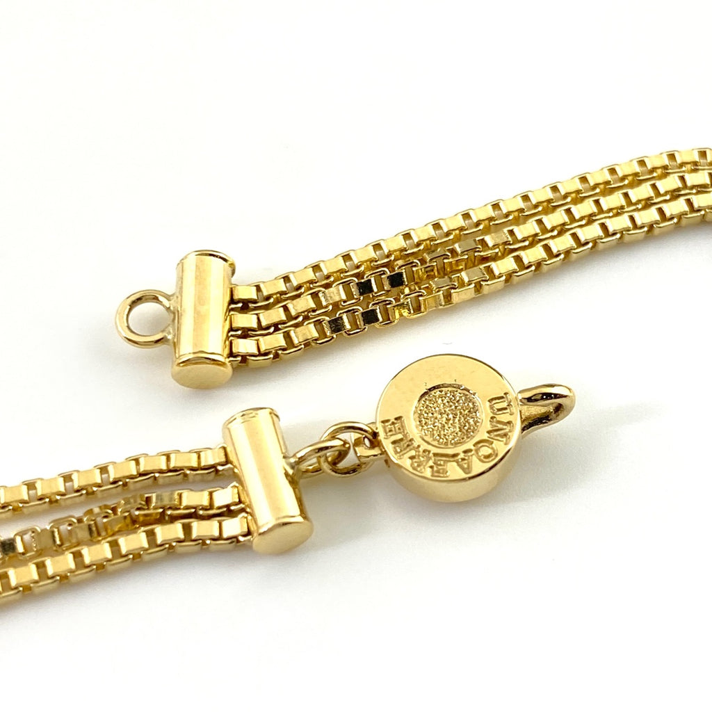 ウノアエレ デザインネックレス YG イエローゴールド ネックレス 750 レディース 【中古】brjwl