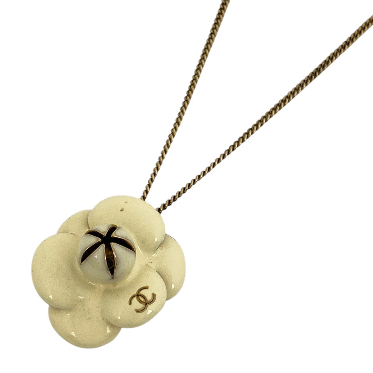 CHANEL ネックレス　カメリア　ココマーク CHANEL シャネル ネックレス カメリア ココマーク ヴィンテージ