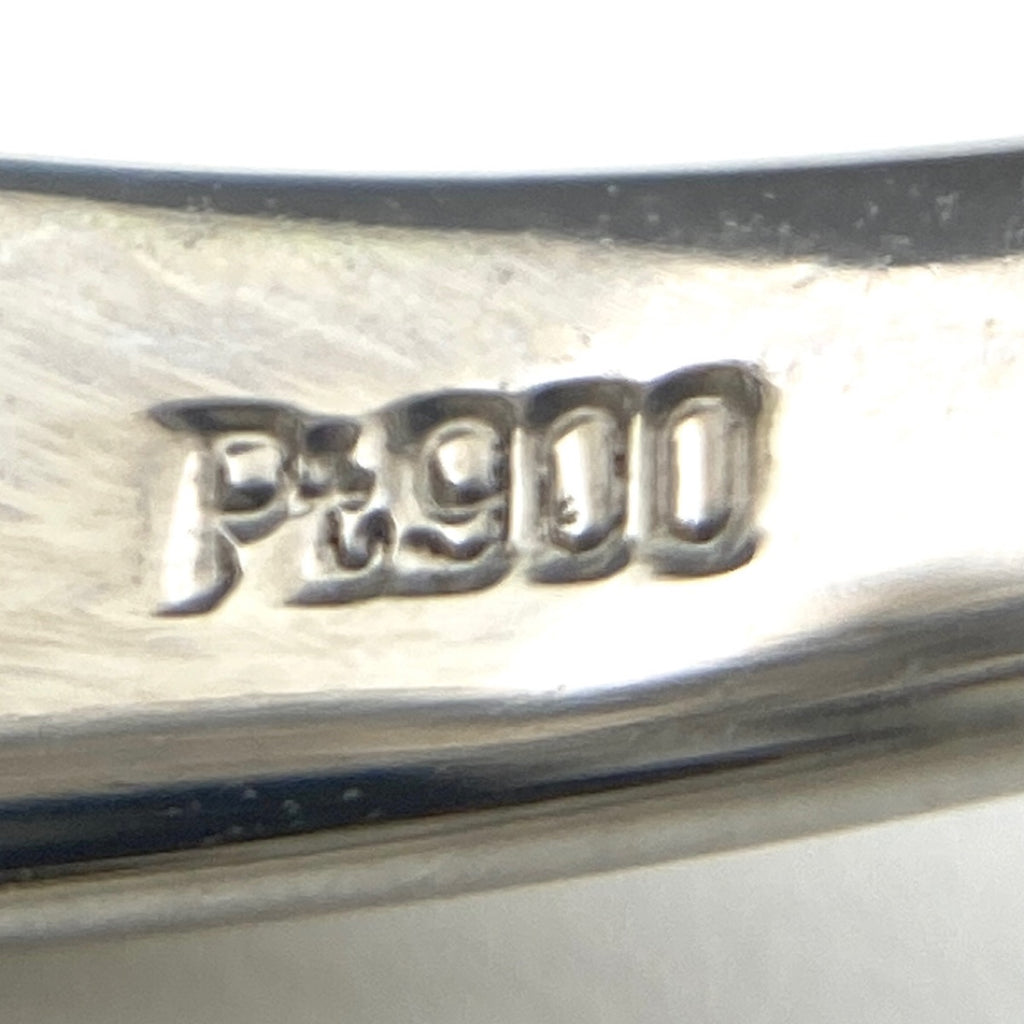メレダイヤ デザインリング プラチナ 指輪 リング 12号 Pt900 ダイヤモンド レディース 【中古】nbjwl