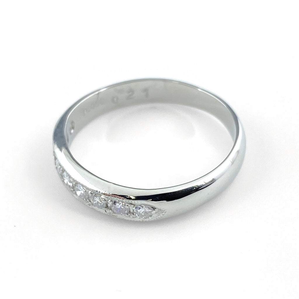 メレダイヤ デザインリング プラチナ 指輪 リング 10.5号 Pt900 ダイヤモンド レディース 【中古】nbjwl