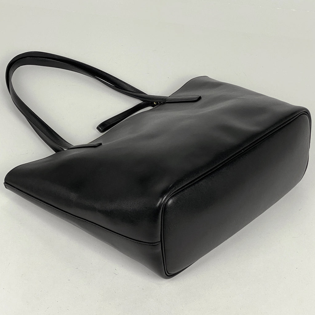 サルヴァトーレフェラガモ ガンチーニ トートバッグ ショルダーバッグ トートバッグ レザー ブラック レディース 【中古】brbag