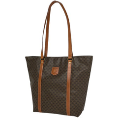 セリーヌ マカダム柄 トートバッグ ハンドバッグ トートバッグ コーティングキャンバス ブラウン レディース 【中古】brbag