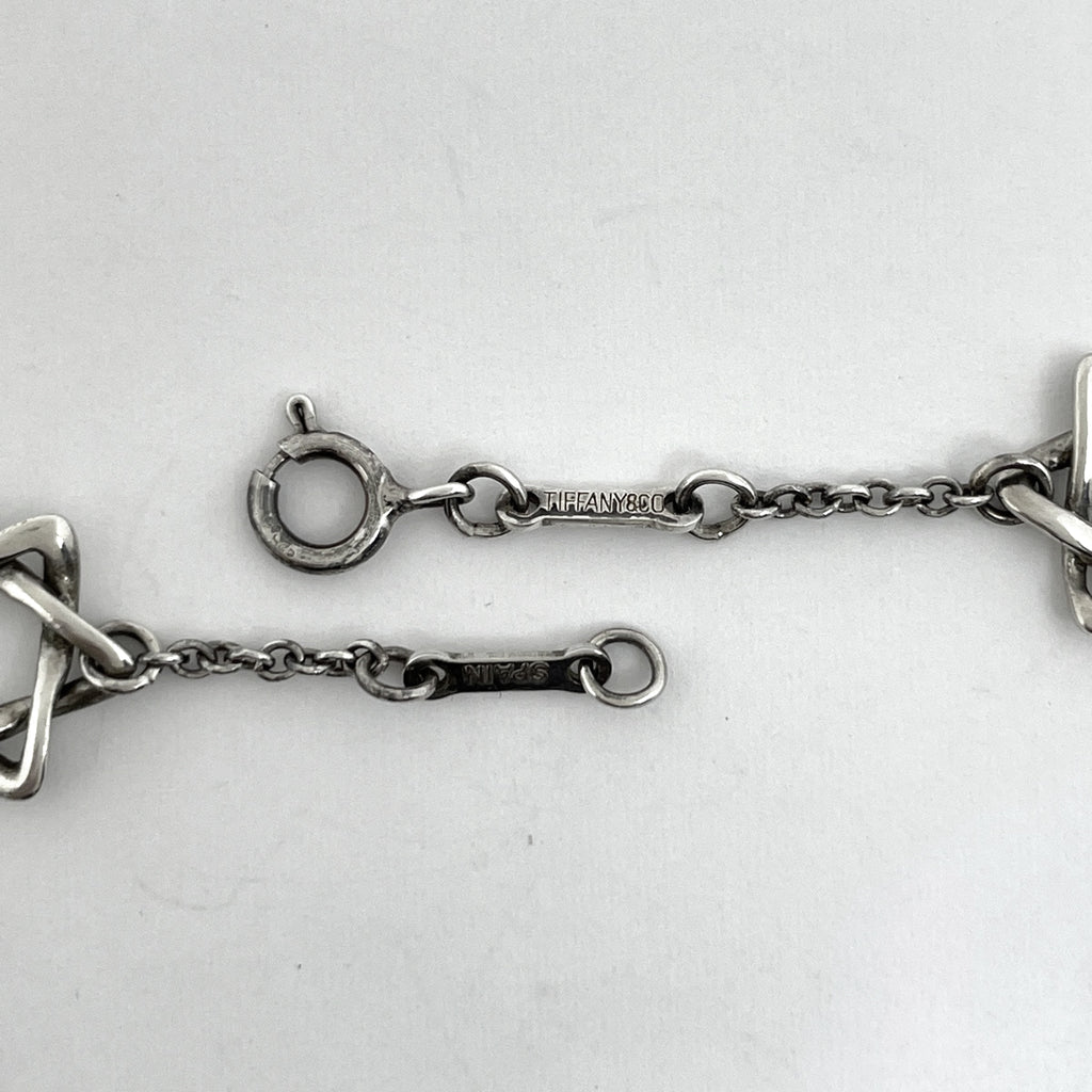 ティファニー スターオブダビデ トリプル ブレスレット 腕輪 ブレスレット シルバー925 シルバー レディース 【中古】bracc