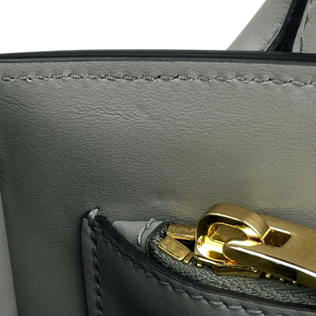 プラダ モノクローム スモールバッグ 2WAY ショルダーバッグ ハンドバッグ レザー グレー 1BA156 レディース 【中古】brbag