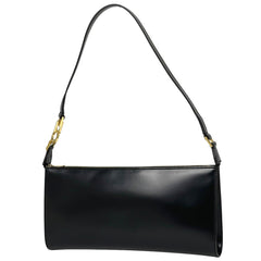 サルヴァトーレフェラガモ ガンチーニ ショルダーバッグ ハンドバッグ ショルダーバッグ レザー ブラック 2306 レディース 【中古】brbag