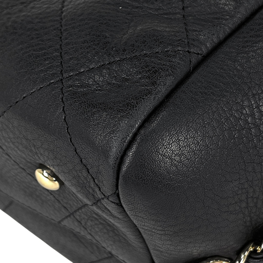 シャネル ココマーク ハンドバッグ 2WAY チェーン ショルダーバッグ ハンドバッグ レザー ブラック AS0356 レディース 【中古】brbag