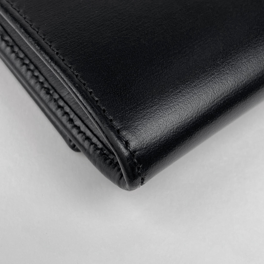 カルティエ マストライン コインケース 小銭入れ コインケース レザー ブラック レディース 【中古】brbag