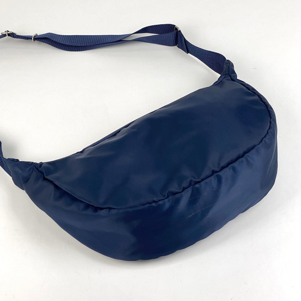 ポーター ロゴ ショルダーバッグ ナイロン ネイビー レディース 【中古】brbag
