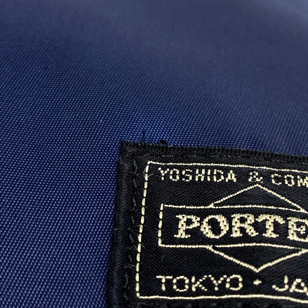 ポーター ロゴ ショルダーバッグ ナイロン ネイビー レディース 【中古】brbag