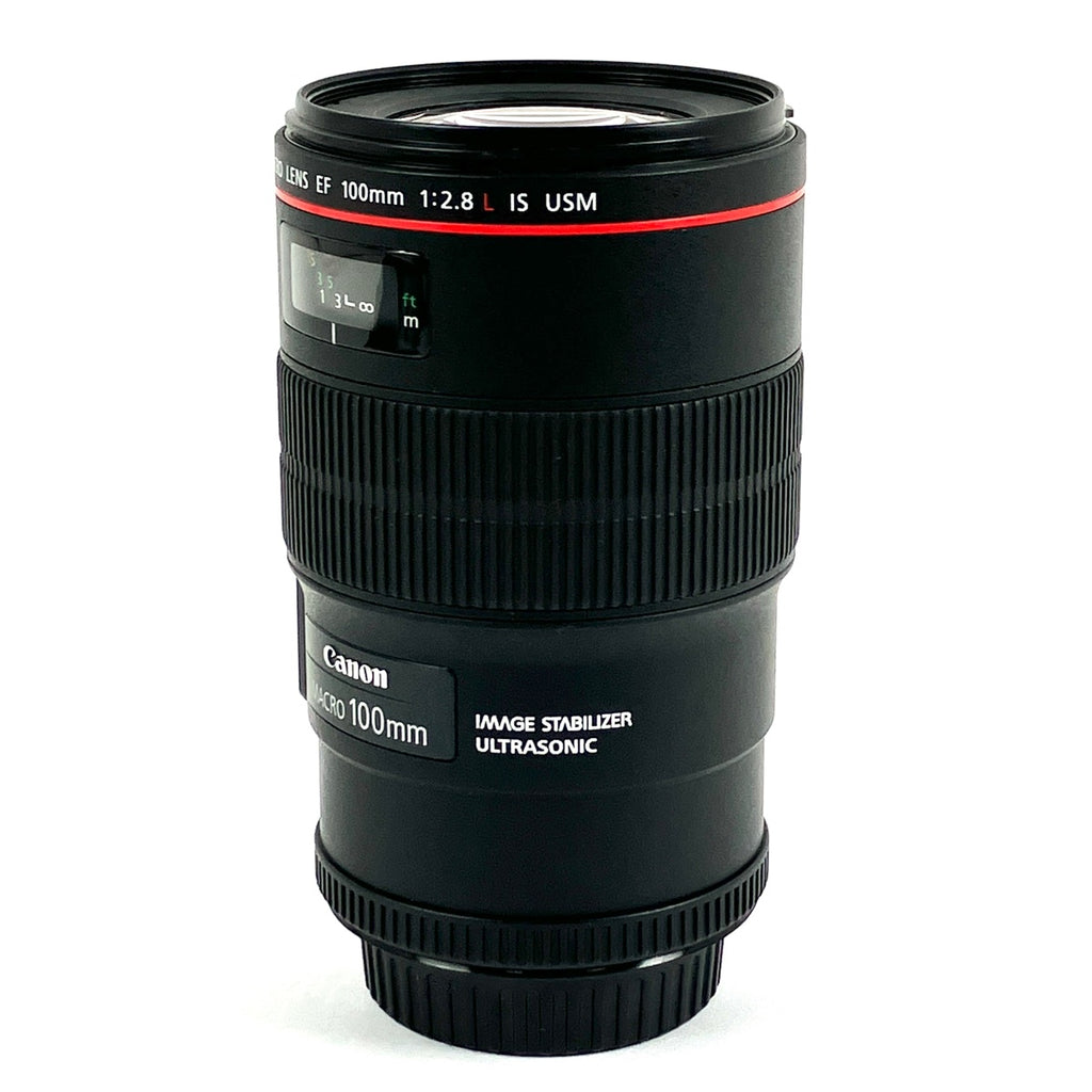 キヤノン Canon EF 100mm F2.8L MACRO IS USM 一眼カメラ用レンズ（オートフォーカス） 【中古】cambb