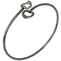 ティファニー オープンハート バングル シルバー925 シルバー レディース 中古 bracc