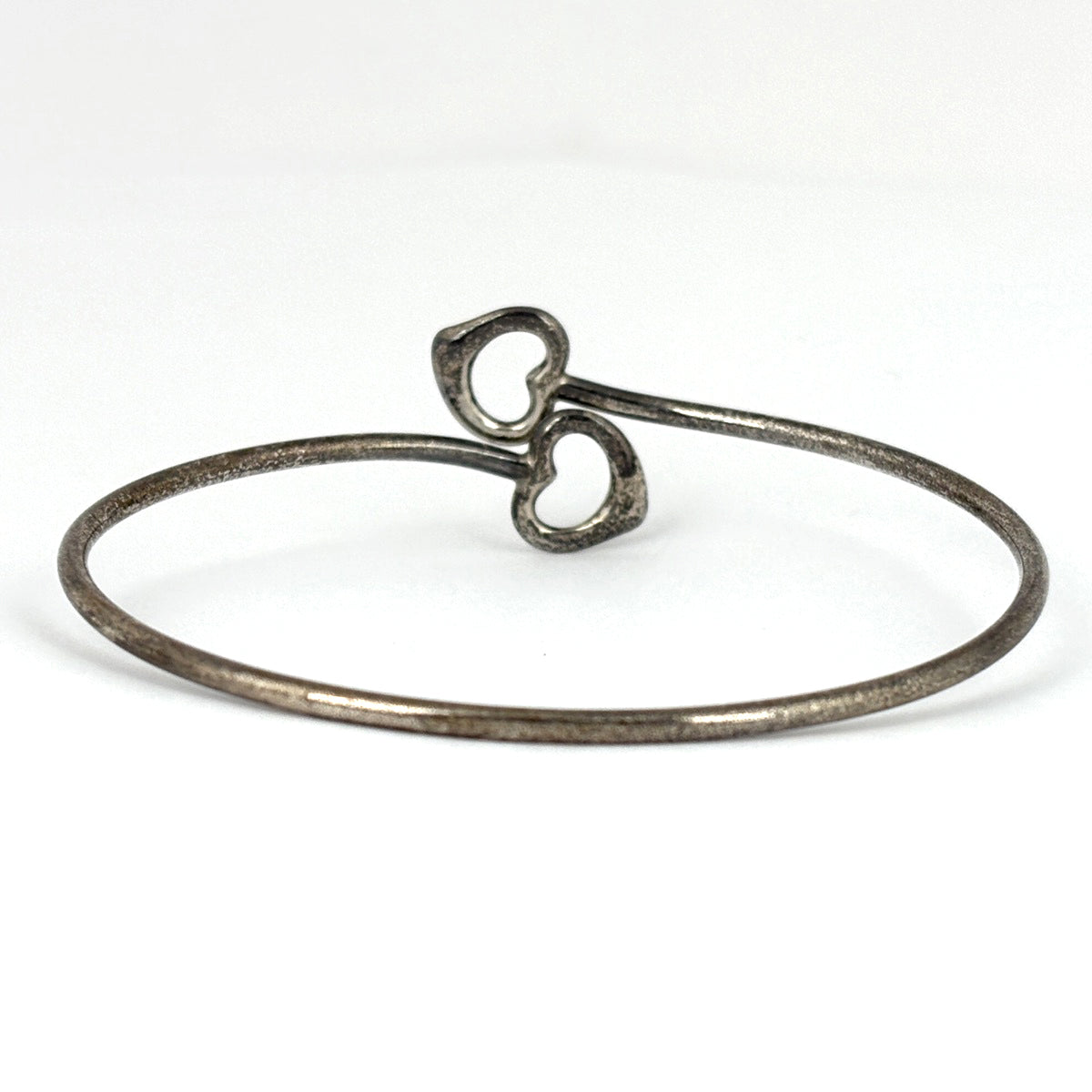 希少　ティファニー　フルハート　バングル　925 バイセル公式】ティファニー オープンハート バングル 腕輪 バングル