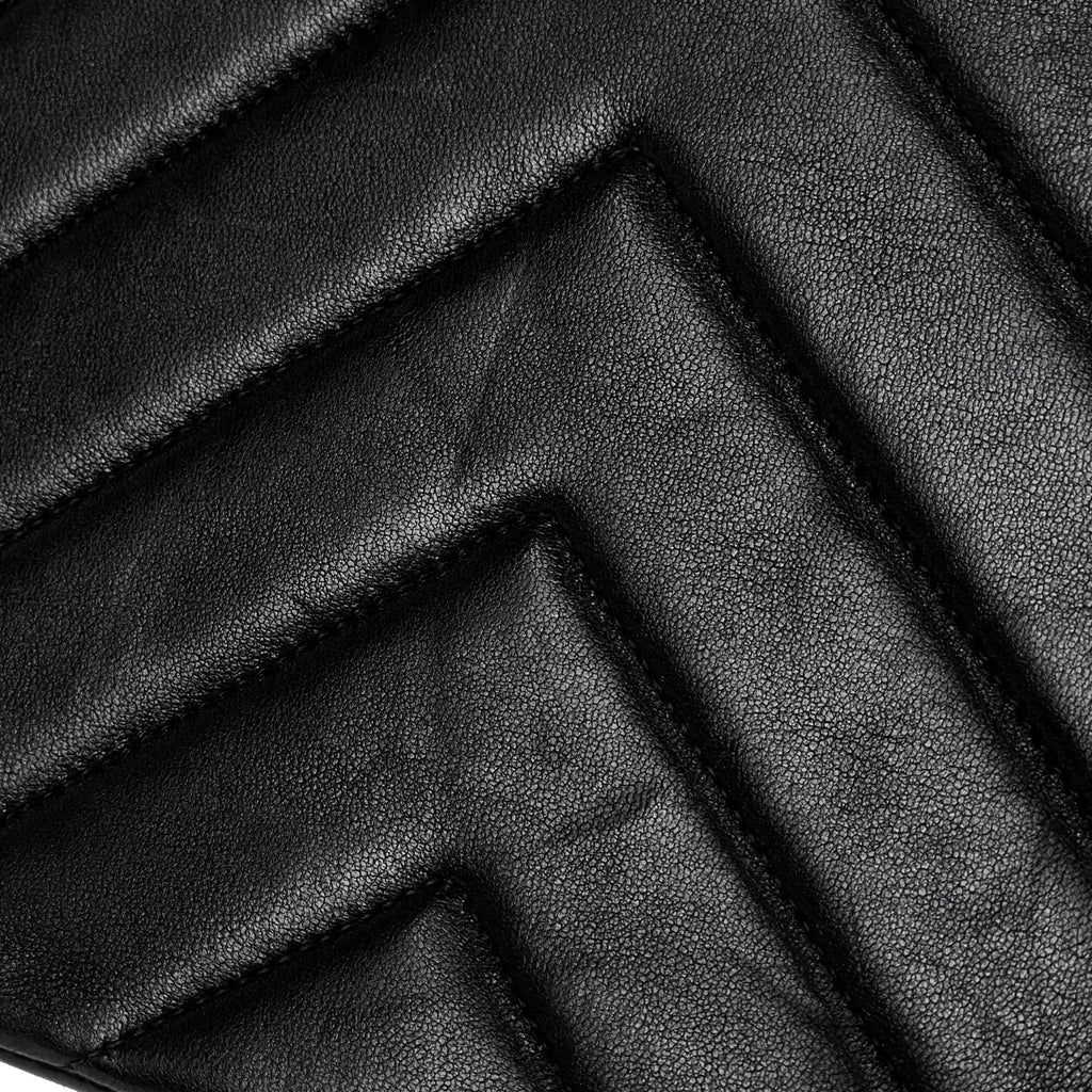 シャネル ココマーク ショルダーバッグ Vステッチ ショルダーバッグ レザー ブラック レディース 【中古】brbag